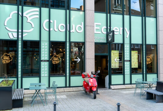 CloudEatery startet mit "The Fastest Food Plaza" in Frankfurt