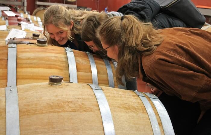 Wein-Schnuppern in der LWG