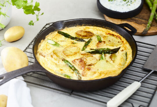 Tortilla mit Spargel Rezept