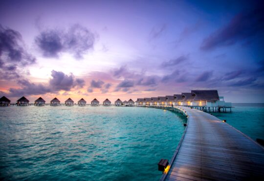 Overwater Villas im Centara Grand Island Resort & Spa Maldives