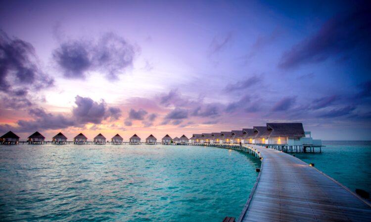 Overwater Villas im Centara Grand Island Resort & Spa Maldives