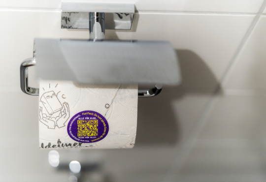 Koncept Hotels: QR-Codes als Info-Opener: Am „stillen Örtchen“ mehr über Nachhaltigkeit erfahren @Koncept Hotels