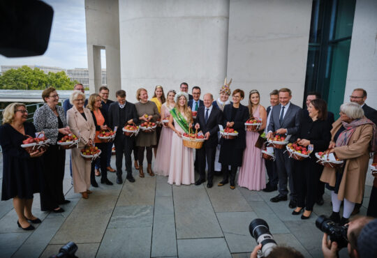 Deutschlands Apfelköniginnen