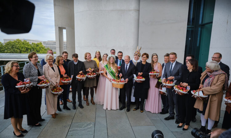 Deutschlands Apfelköniginnen