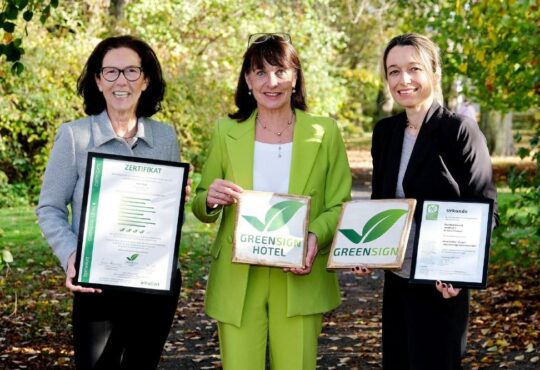 Hotel Gude, GenoHotel und Renthof erhalten das GreenSign-Label