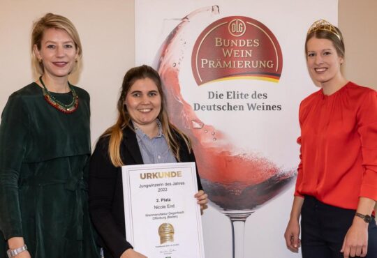 Nicole End beste Jungwinzerin in Baden