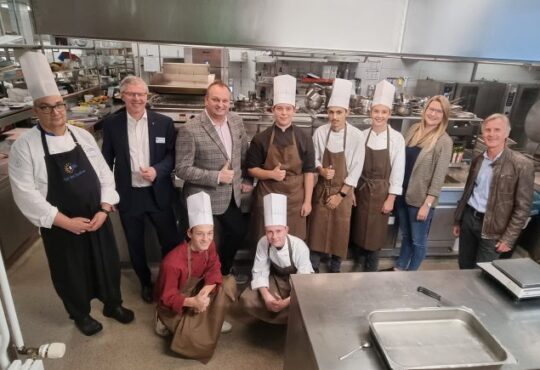 Schnuppern in den Ausbildungsplatz